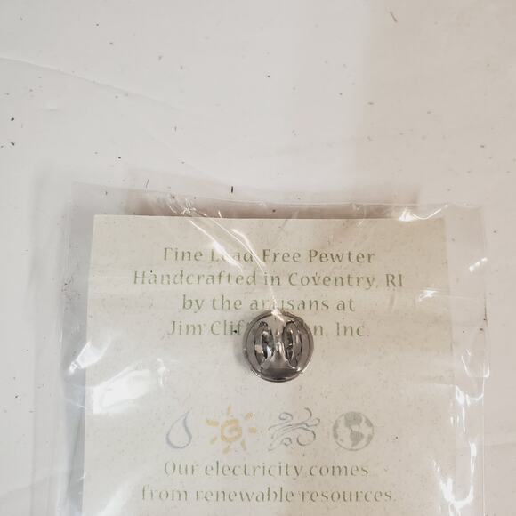 Handcast PEWTER Jim Clift Design, Inc. Pewter St. Louis Gateway Arch Lapel Pin - Picture 5 of 6